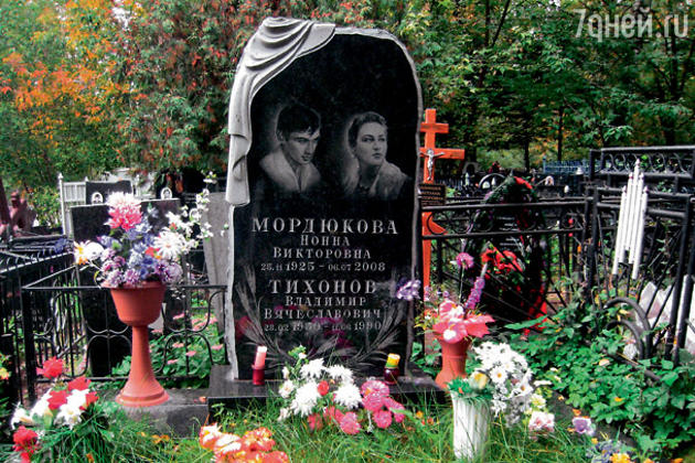 Могила Нонны и Володи на Кунцевском кладбище Могила Нонны и Володи на Кунцевском кладбище