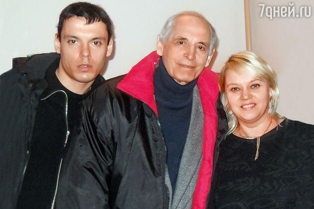 С Сережей и его папой С Сережей и его папой