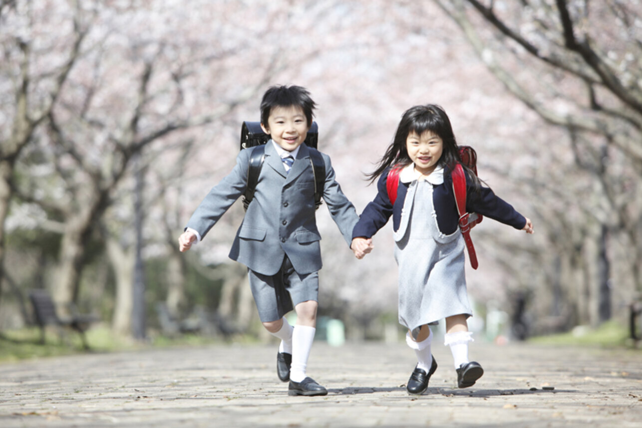 Япония дети в школе