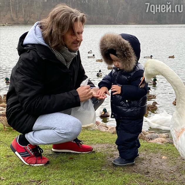 Дмитрий Маликов с сыном Марком Дмитрий Маликов с сыном Марком