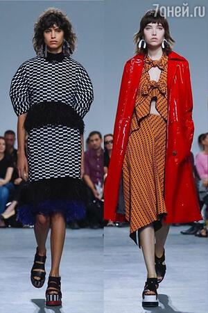 На показе Proenza Schouler На показе Proenza Schouler