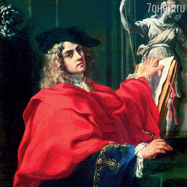 Фото репродукции автопортрета П.Л. Гецци. 1702 г. Галерея Уффици. Флоренция Фото репродукции автопортрета П.Л. Гецци. 1702 г. Галерея Уффици. Флоренция