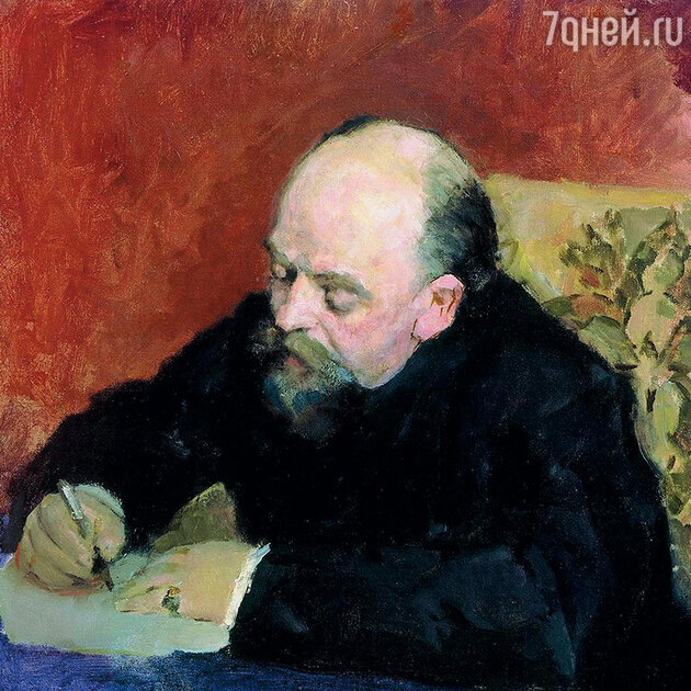 Фото репродукции картины В. Серова «Портрет С.И. Мамонтова» Фото репродукции картины В. Серова «Портрет С.И. Мамонтова»