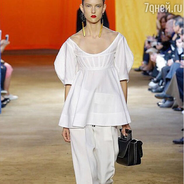 На показе Celine На показе Celine