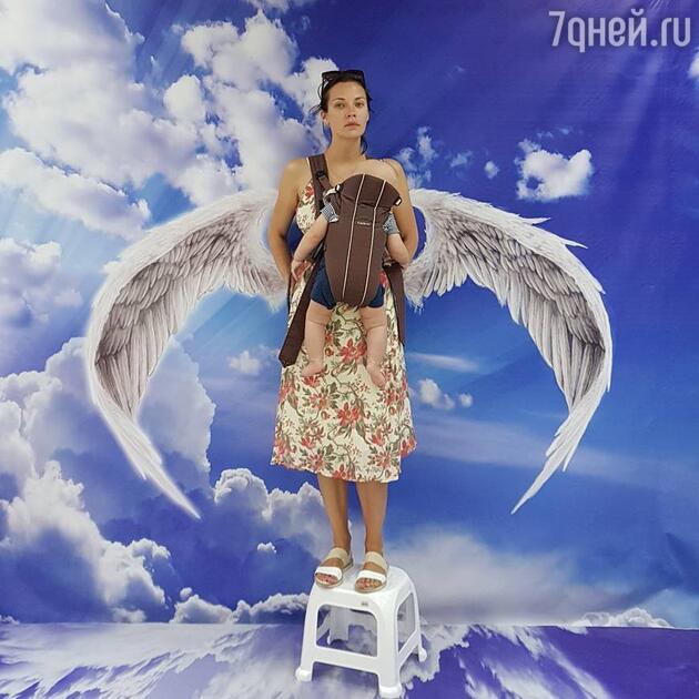 Екатерина Стеблина с сыном Степаном Екатерина Стеблина с сыном Степаном
