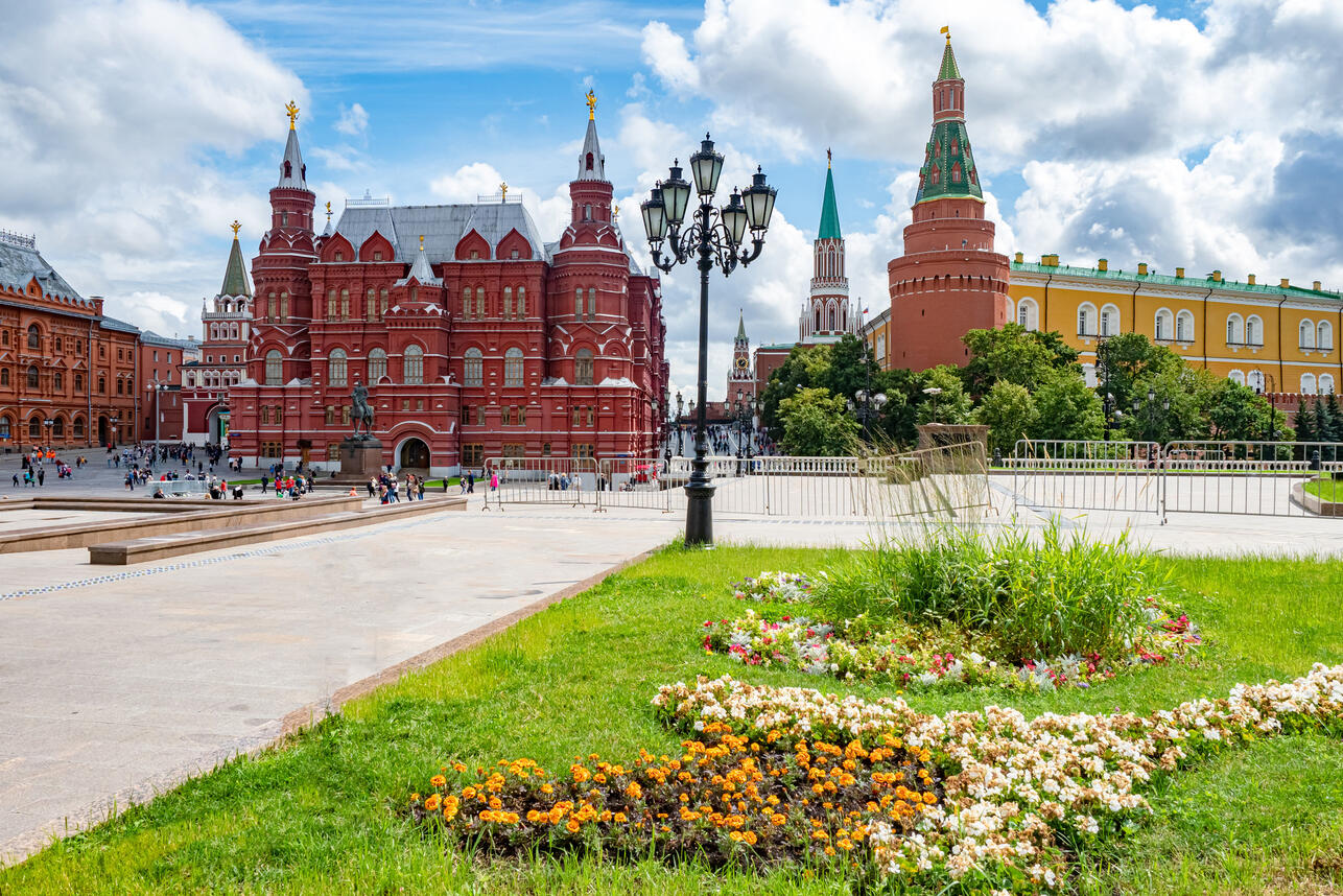 Лето в Москве
