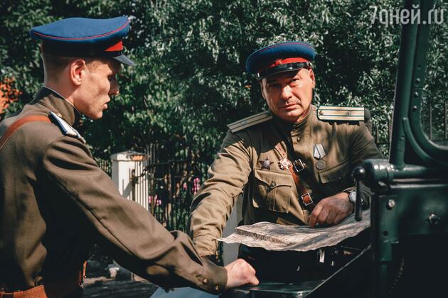 Сцена из сериала "По законам военного времени. Победа" Сцена из сериала "По законам военного времени. Победа"