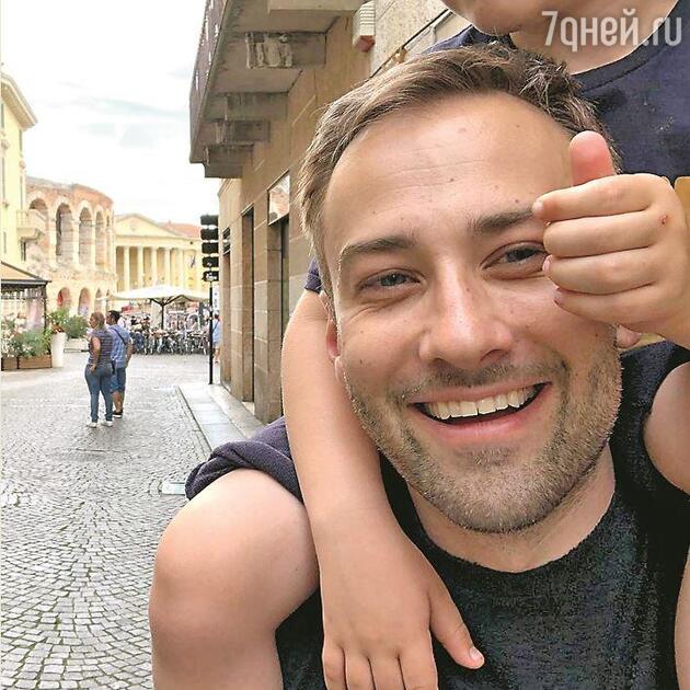 Дмитрий Шепелев с сыном Дмитрий Шепелев с сыном