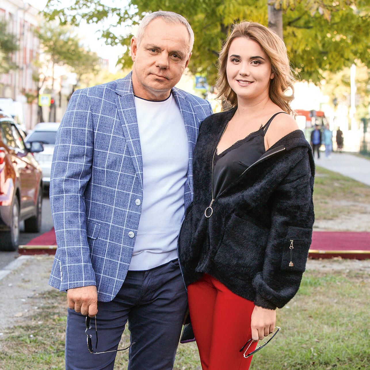 Александр Мохов с женой