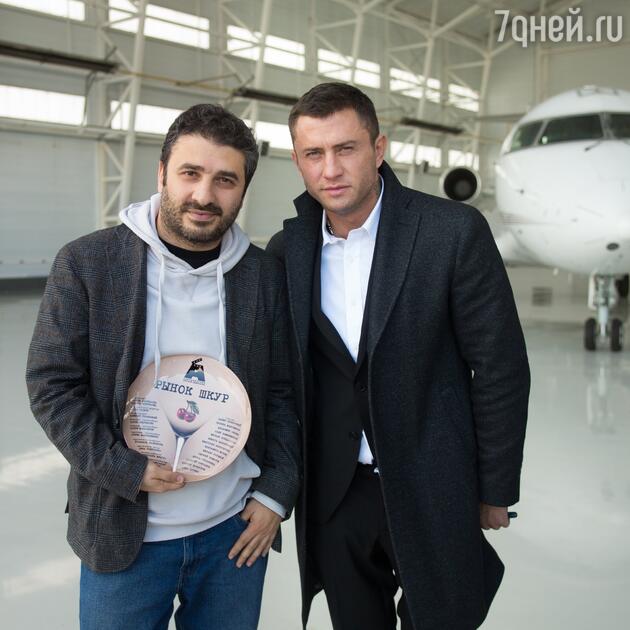 Павел Прилучный и режиссер Сарик Андреасян Павел Прилучный и режиссер Сарик Андреасян