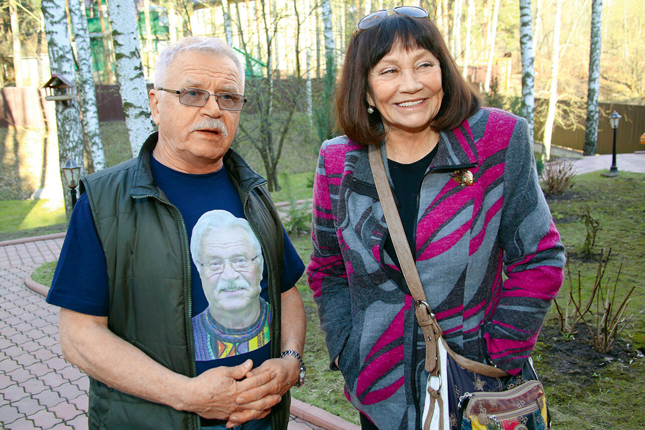 Сергей Никоненко и Лариса Лужина