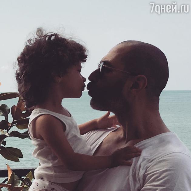 Лев Гейхман с дочкой Оливией Лев Гейхман с дочкой Оливией