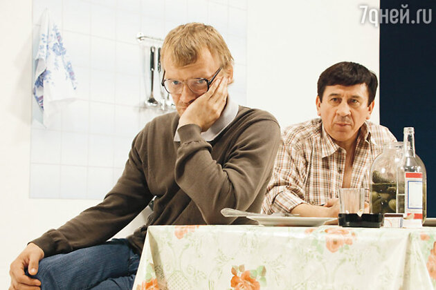 Алексей Серебряков и «Леня Голубков» Владимир Пермяков Алексей Серебряков и «Леня Голубков» Владимир Пермяков