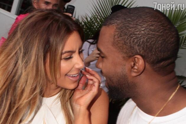 Ким Кардашьян (Kim Kardashian) и Канье Уэст (Kanye West) Ким Кардашьян (Kim Kardashian) и Канье Уэст (Kanye West)