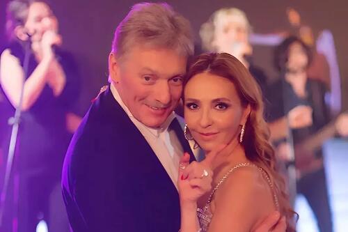 Татьяна Навка с мужем Дмитрием Песковым