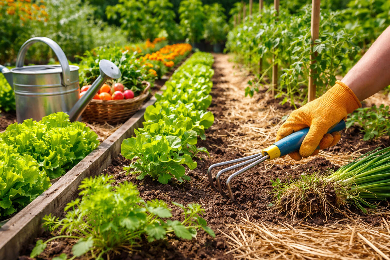 Забудьте о тяпке на месяц: хитрый способ прополки, который очистит грядки от сорняков надолго Забудьте о тяпке на месяц: хитрый способ прополки, который очистит грядки от сорняков надолго