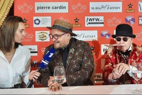 Александр Васильев и Вячеслав Зайцев отпраздновали вместе 100-летие Пьера Кардена 