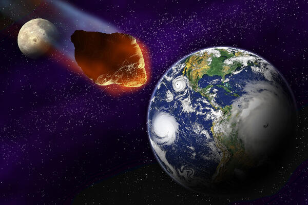 Опасно для человечества: завтра огромный астероид приблизится к Земле