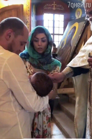 DJ Грув с женой Денизой и сыном Марком