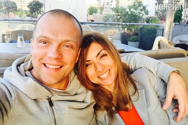 DJ Грув с женой Денизой 