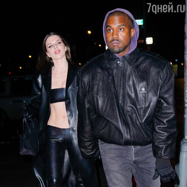 Джулия Фокс и Канье Уэст - фото