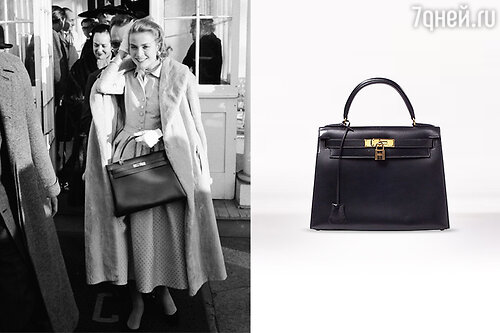 Знаменитая сумка «Kelly Bag» от Hermes в честь актрисы Грейс Келли