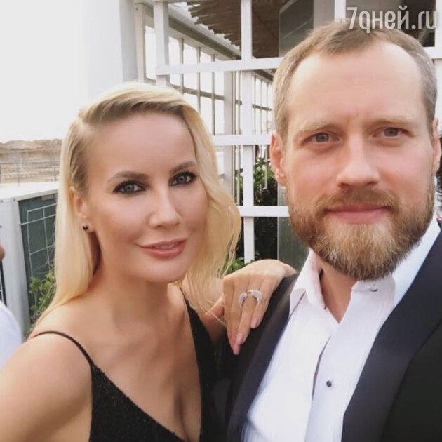 Елена Летучая с мужем