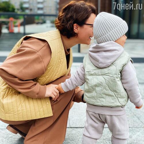Татьяна Брухунова с сыном от Евгения Петросяна