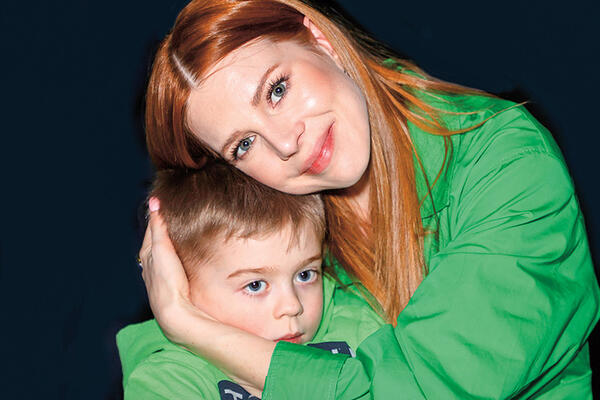 Сын Подольской и Преснякова пошел в первый класс