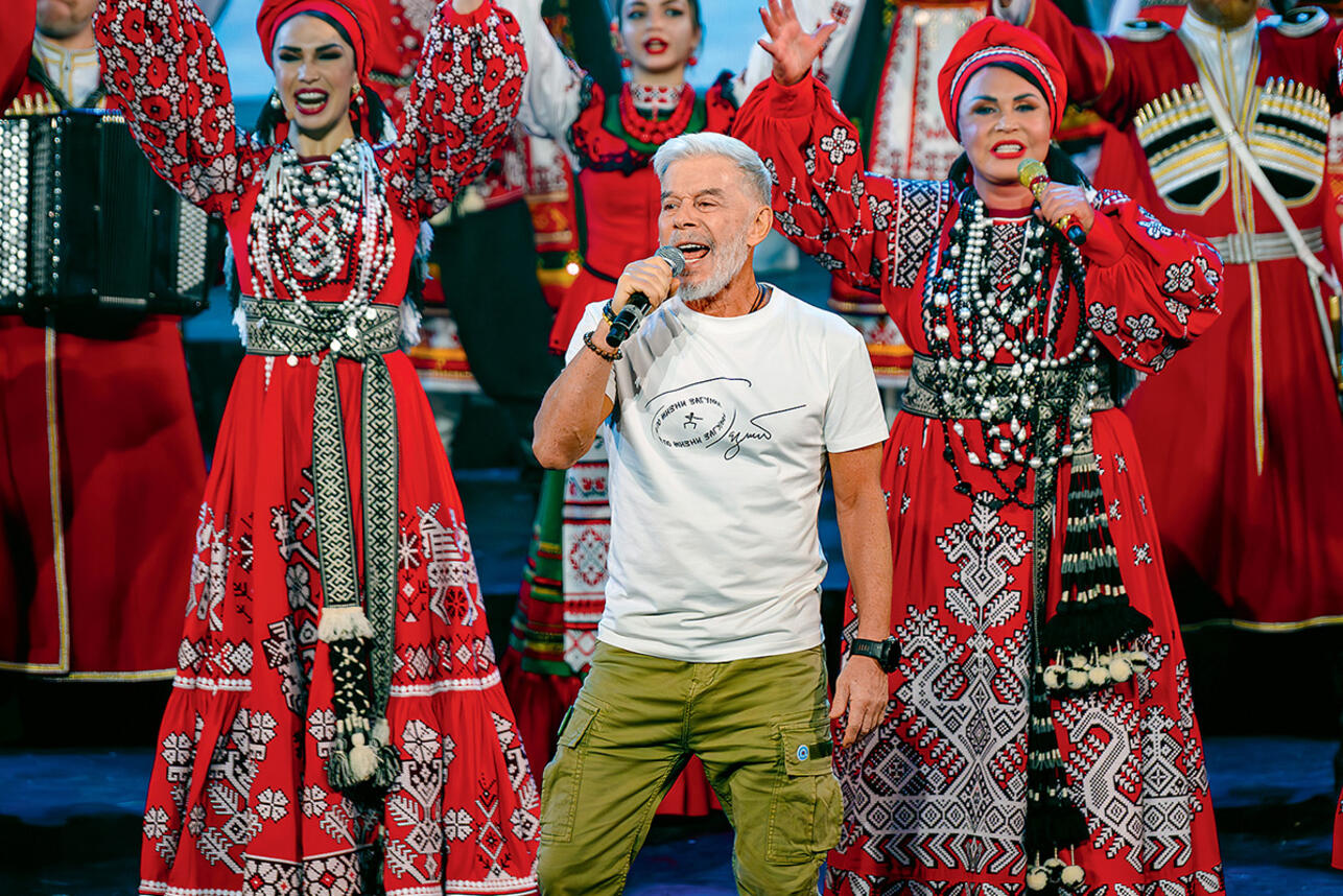Олег Газманов и Надежда Бабкина. Фото