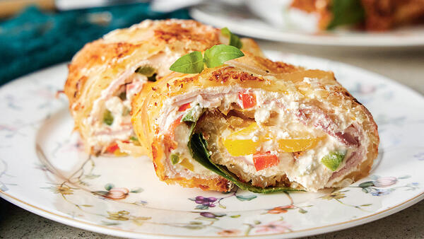 Александр Белькович: рулет с луком и окороком