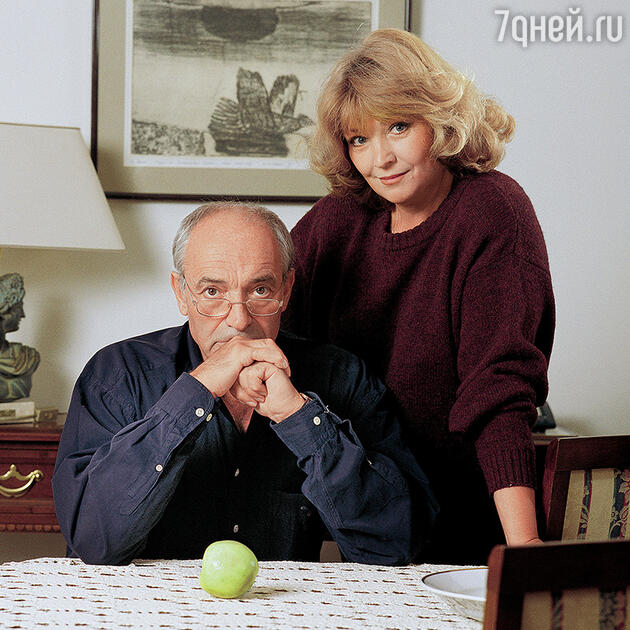 Валентин Гафт с женой Ольгой Остроумовой