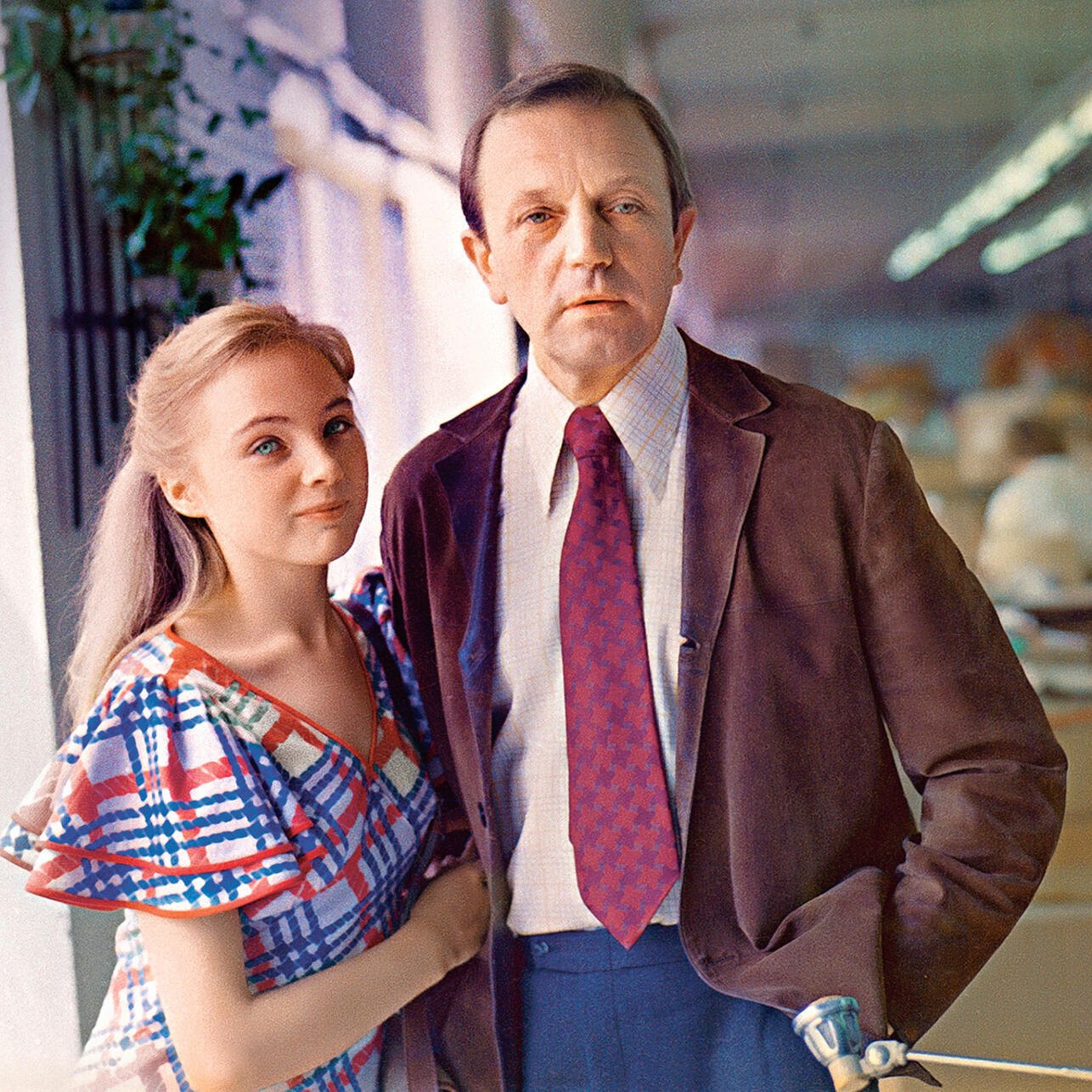 Марина Яковлева с Анатолием Ромашиным