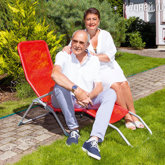 Эммануил Виторган с женой Ириной