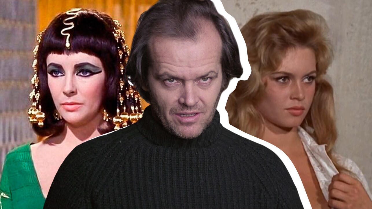 Элизабет Тейлор, Джек Николсон, Брижит Бардо