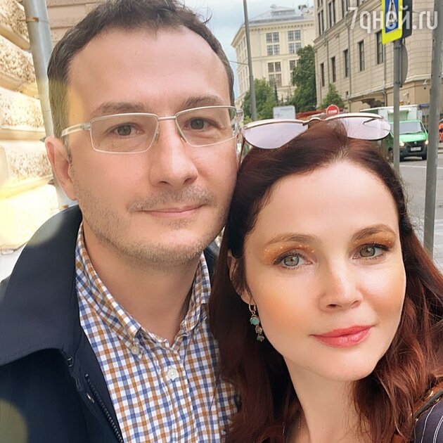 Екатерина Вуличенко с мужем