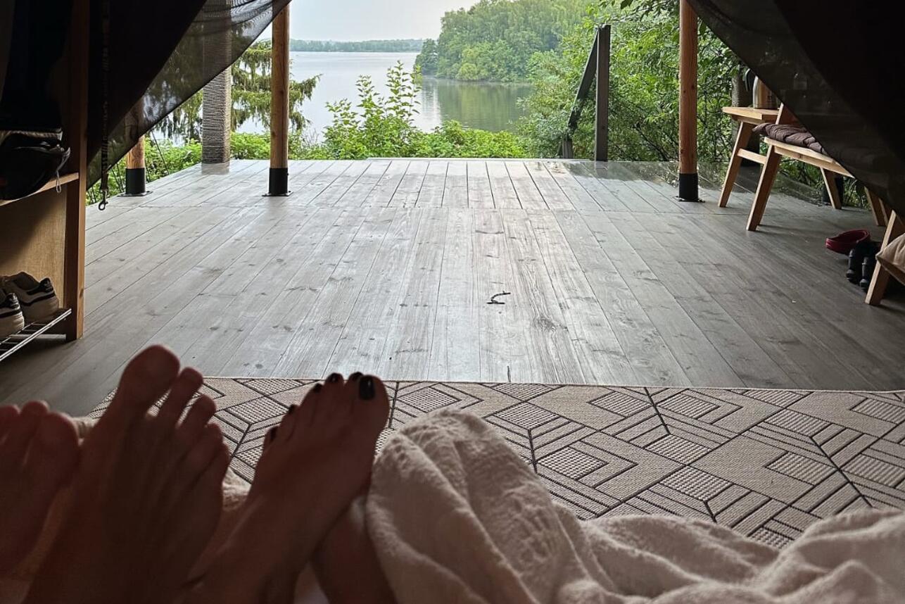 Кристина Асмус на отдыхе