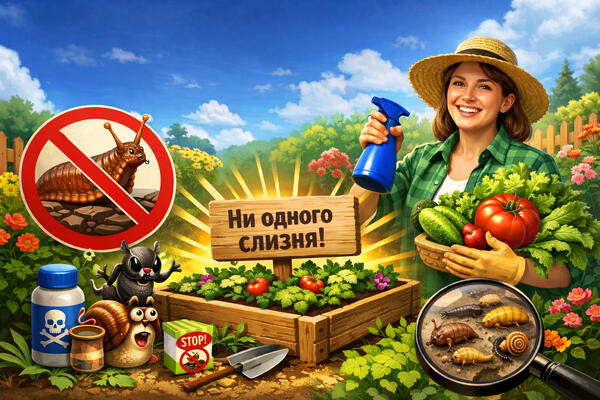 Забудьте о дырках на капусте: пошаговая инструкция по спасению огорода от слизней