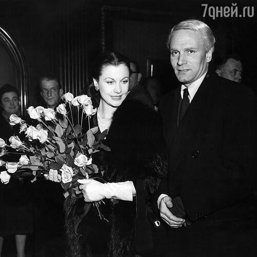 Вивьен Ли и Лоуренс Оливье. Конец 1940-х гг.