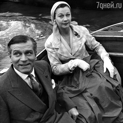 Вивьен Ли и Лоуренс Оливье. Конец 1950-х гг.