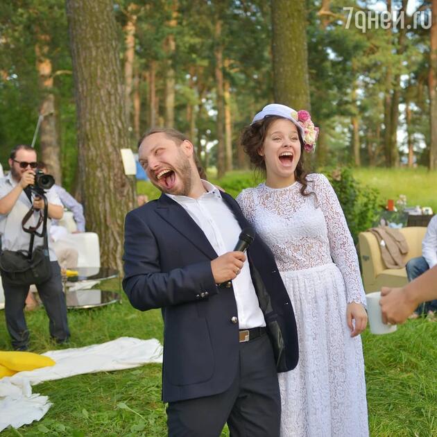 Свадебное фото Наталии Медведевой