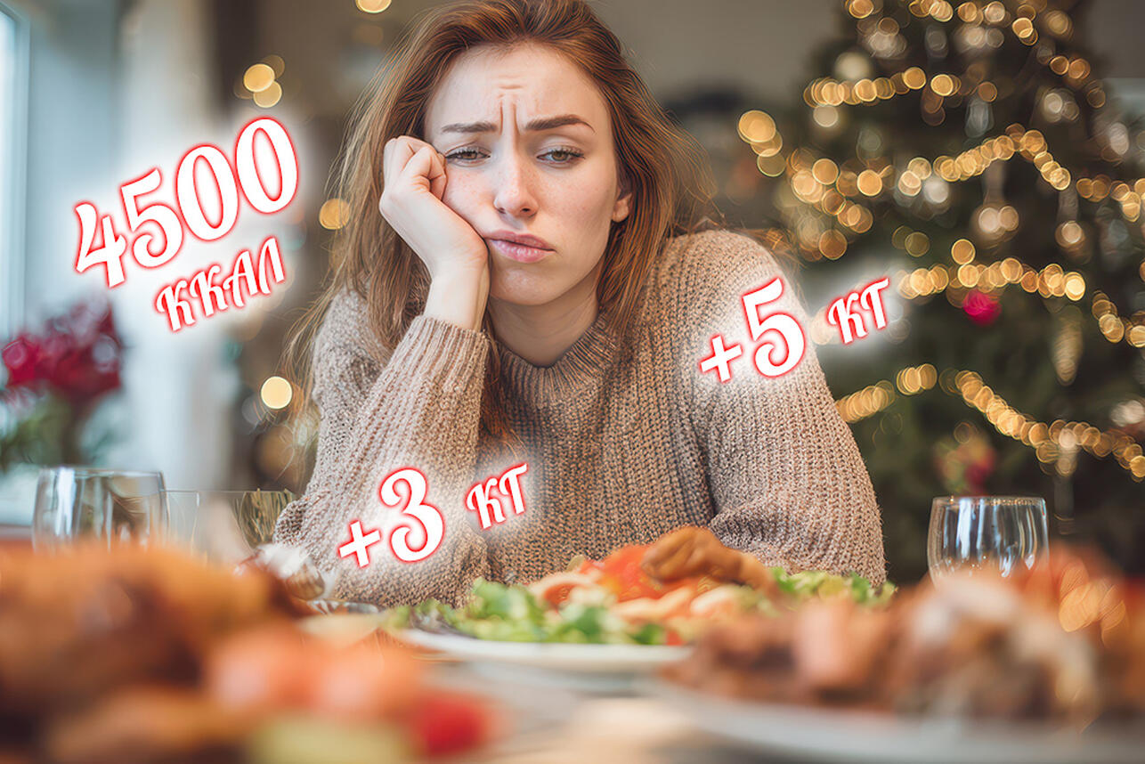 Арифметика лишнего веса: рассчитайте, сколько вы наберете за праздники