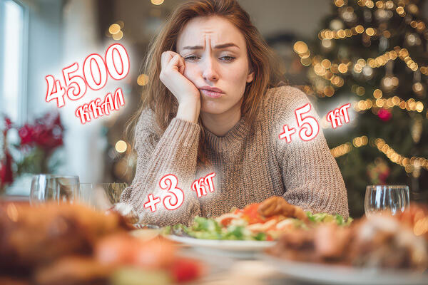 Арифметика лишнего веса: рассчитайте, сколько вы наберете за праздники