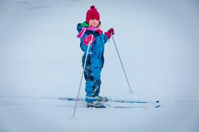 Как поставить ребенка на беговые лыжи 