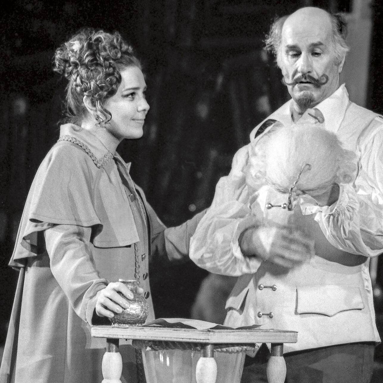 Лариса Голубкина и Владимир Зельдин