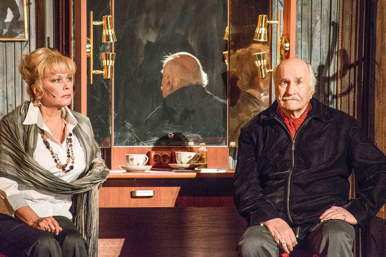 Ольга Богданова и Владимир Зельдин