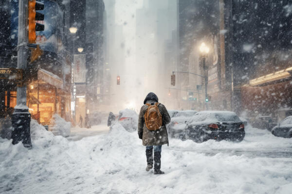 Надвигается циклон «Ваня»: синоптики предсказали самый мощный снегопад за полвека