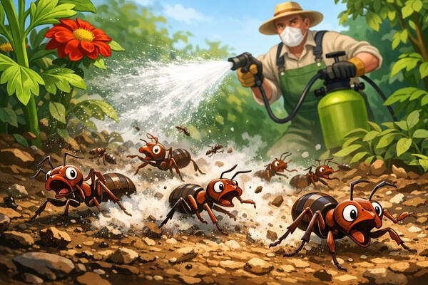 Муравьи уйдут и не вернутся: 5 копеечных способов очистить огород от насекомых