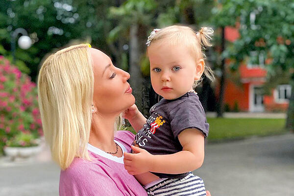 Как Кудрявцева отметила двухлетие дочки — фоторепортаж 