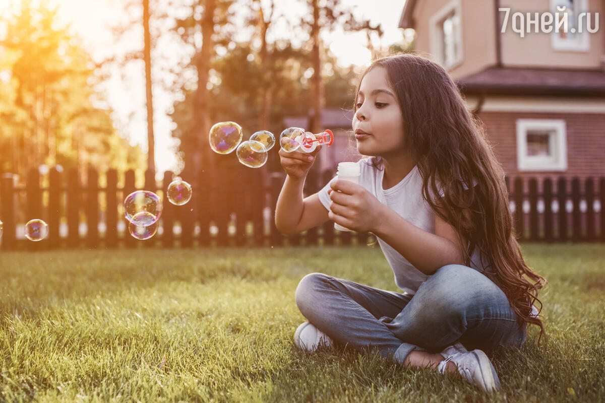 Маленькая радость для ребенка: как сделать мыльные пузыри в домашних условиях